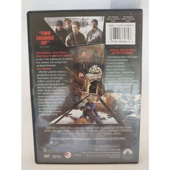 Four Brothers (DVD, 2005) - Picture 3 of 3
